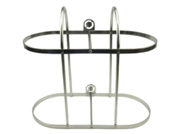 Suporte de Pára-Lama em Aço Inoxidável Gs62105 Prateado 2 X 20 Cmgoldenship