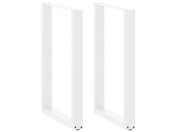 Bar Table Leg, Bar Table Legs Vidaxl Branco Aço (60 X (90-91) Cm)