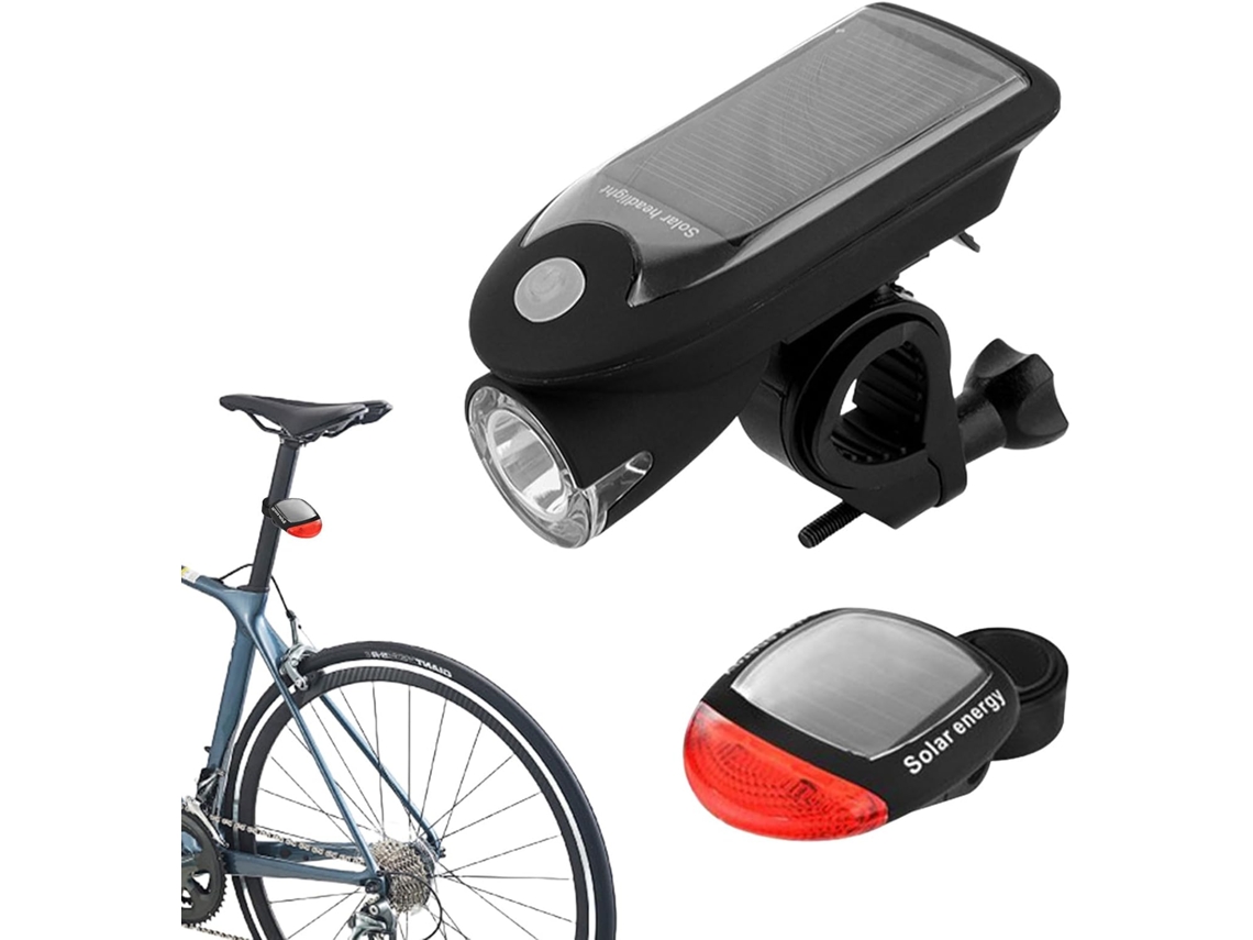 Luz De Bicicleta Recarregável Com Carregamento Usb, Luzes Led