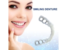 Dentaduras Brancas para Sorrisos - Capa Cosmética para Dentes Postiços OUTAD