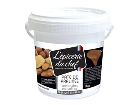 Pasta Praliné de Amêndoa e Avelã 1Kg L'Épicerie Du Chef