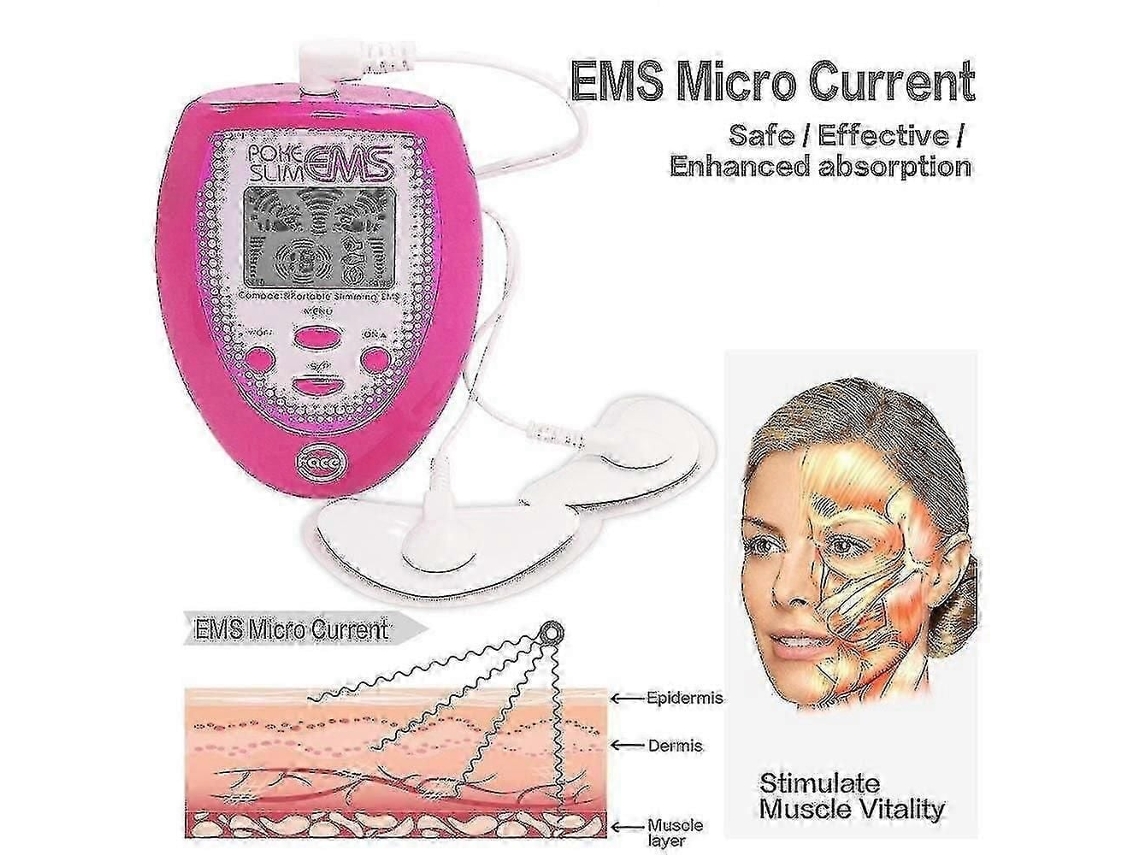 Dispositivo de Eletroterapia Masajeador Pulso Facial Adelgazante Mandíbula Ems Herramienta Cu Idado Redmiter GOKOCO