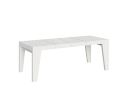 Mesa Extensível 200/304x90 Cm Naxy Premium Branco Freixo Itamoby
