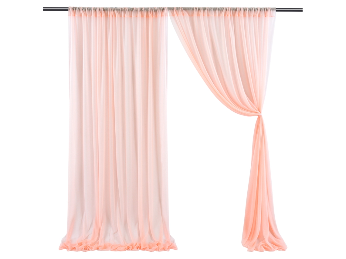 Cortina De Tule Decorativa Para Decoração De Fundo E Embalagem A Vácuo