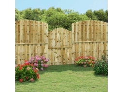 Vidaxl Portão De Jardim 100x150 Cm Pinho Impregnado