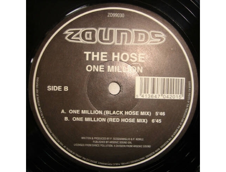 Vinil One Million Zounds