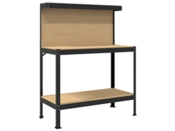 Bancada Moderna Vidaxl Preto (114 X 54 X 145 Cm)