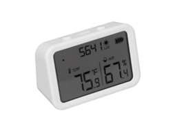 Laxiscreed Termómetro E Higrómetro Wifi Inteligente Para Interior Com Medição De Temperatura, Humidade E Luz