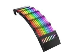 Cabo De Extensão De Luz Rgb De 24 Pinos Rainbow Streamer Psu Neon Line 5v 3 Pinos Argb Sync Cabo De Alimentação