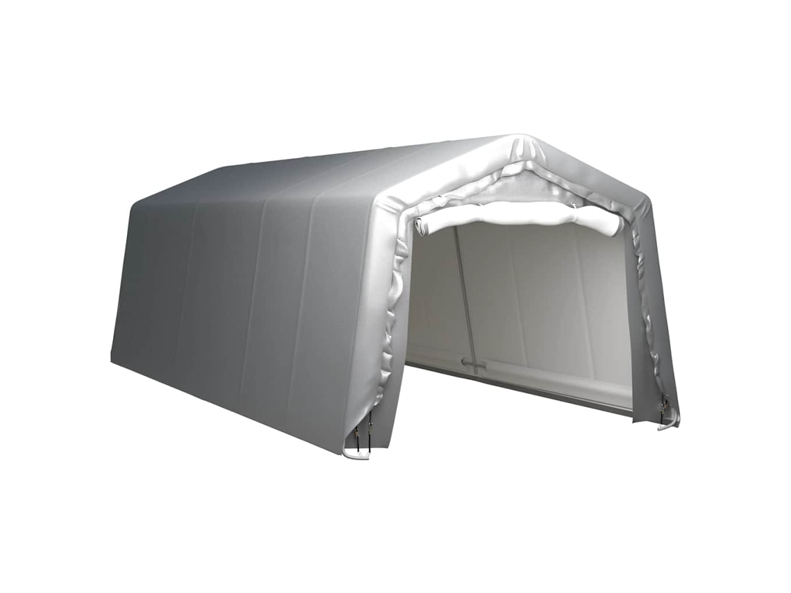 Vidaxl Tenda De Armazenamento 300x750 Cm Aço Cinzento