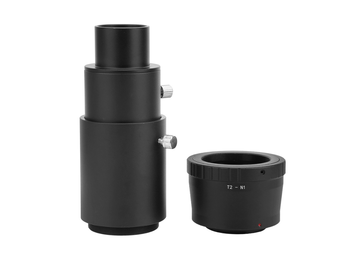 1.25inch Telescopic Extension Tube T2 Astronomical Telescope Adapter Ring For Nikon/canon N1 LAXISCREED