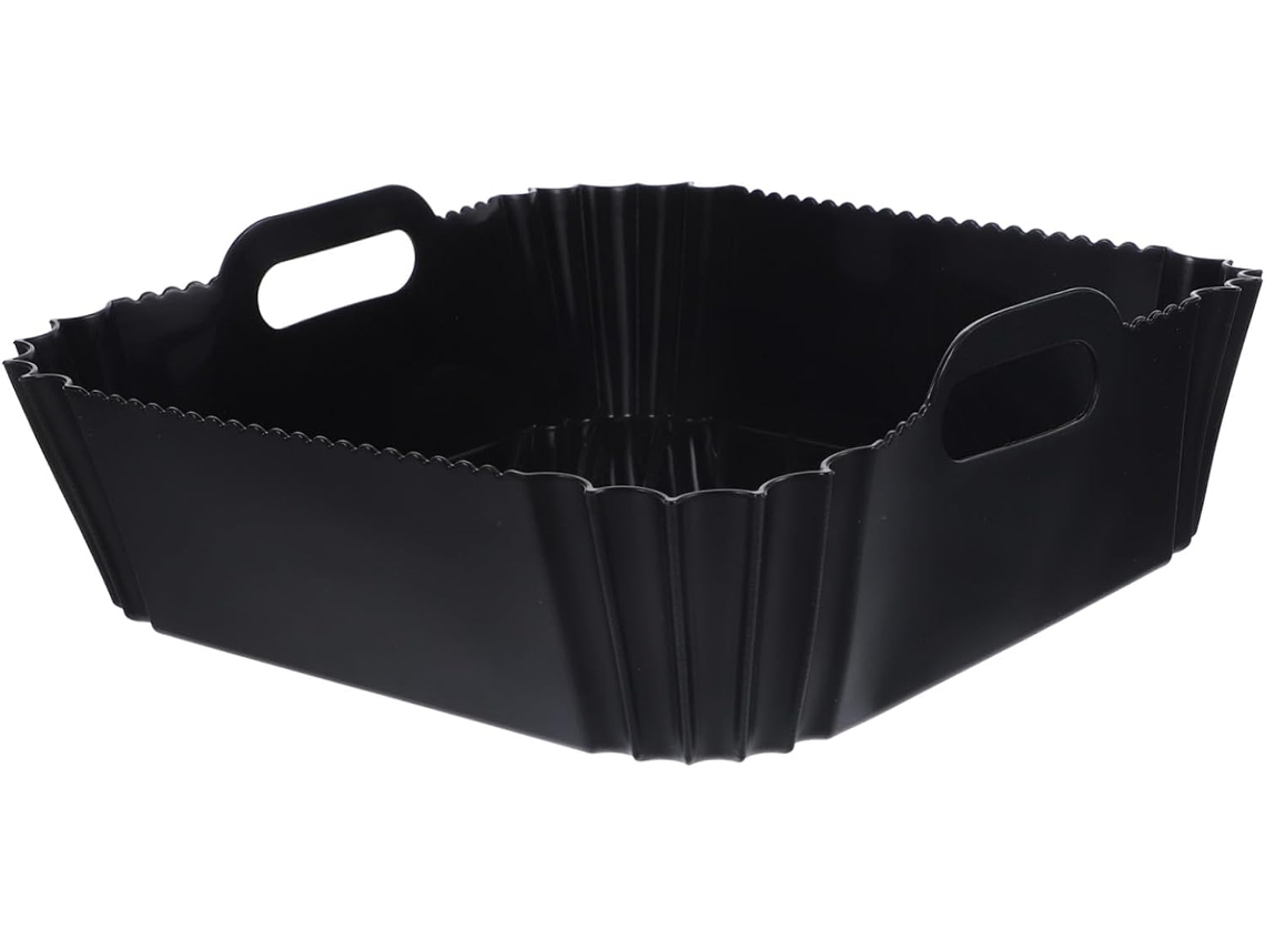 Tapete de Silicone Dobrável para Fritadeira a Ar, Antiaderente, Resistente Ao Calor e Reutilizável CHABERLU