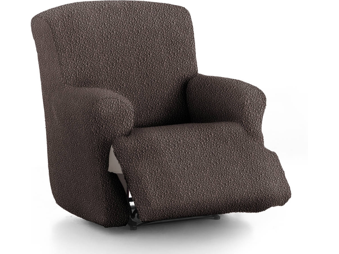 Capa Tecido Elástico para Poltrona Relax Extra MILICA Tecido Adaptável Spongy Castanho