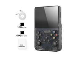 Console De Videogame Portátil Retrô R35s Plus R36s, Sistema Linux, Tela Ips De 3,5 Polegadas, Reprodutor De Vídeo Portátil De Bolso Ly Ebike