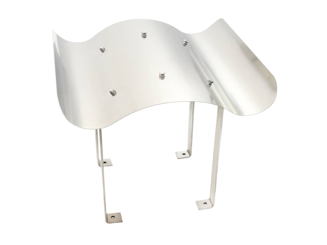 Maison Exclusive - Chapéu De Chaminé Em Aço Inoxidável 40 X 40 X 36 Cm