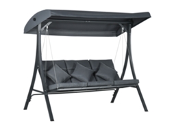 Mesa de Jardim PROFESIA BOYANG em vime sintético com bancada de vidro Ø40x42 cm preto