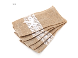 Bolsas De Juta Decorativas Para Mesa De Casamento E Diy