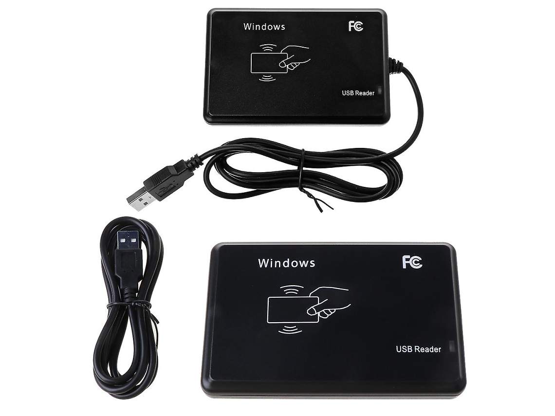 Leitor Usb Para Cartão Mifare Ic Hassel 13.56mhz Mf1 S50 Thin33 Aquaforge