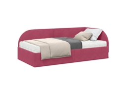 Estrutura de Cama de Canto com Colchão 2 Pcs Veludo Verde MAISON EXCLUSIVE