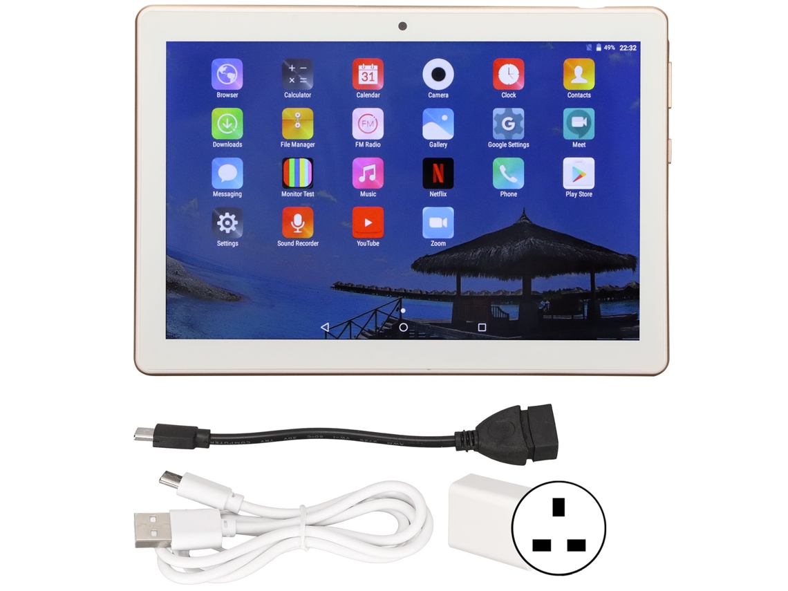Tablet Calling (tela Ips De 8 Polegadas, Memória Expansível Até 128gb)
