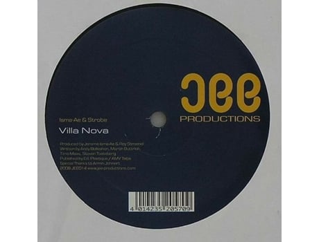 Vinil Villa Nova Jee Productions