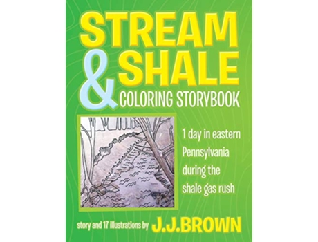 Livro Stream and Shale Coloring Storybook de J J Brown (Inglês)