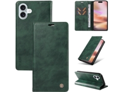 Capa Para Iphone 16-plus De 6, 7 Polegadas, Capa Carteira Em Couro Pu Resistente A Impactos, Capa Flip Dobrável À Prova