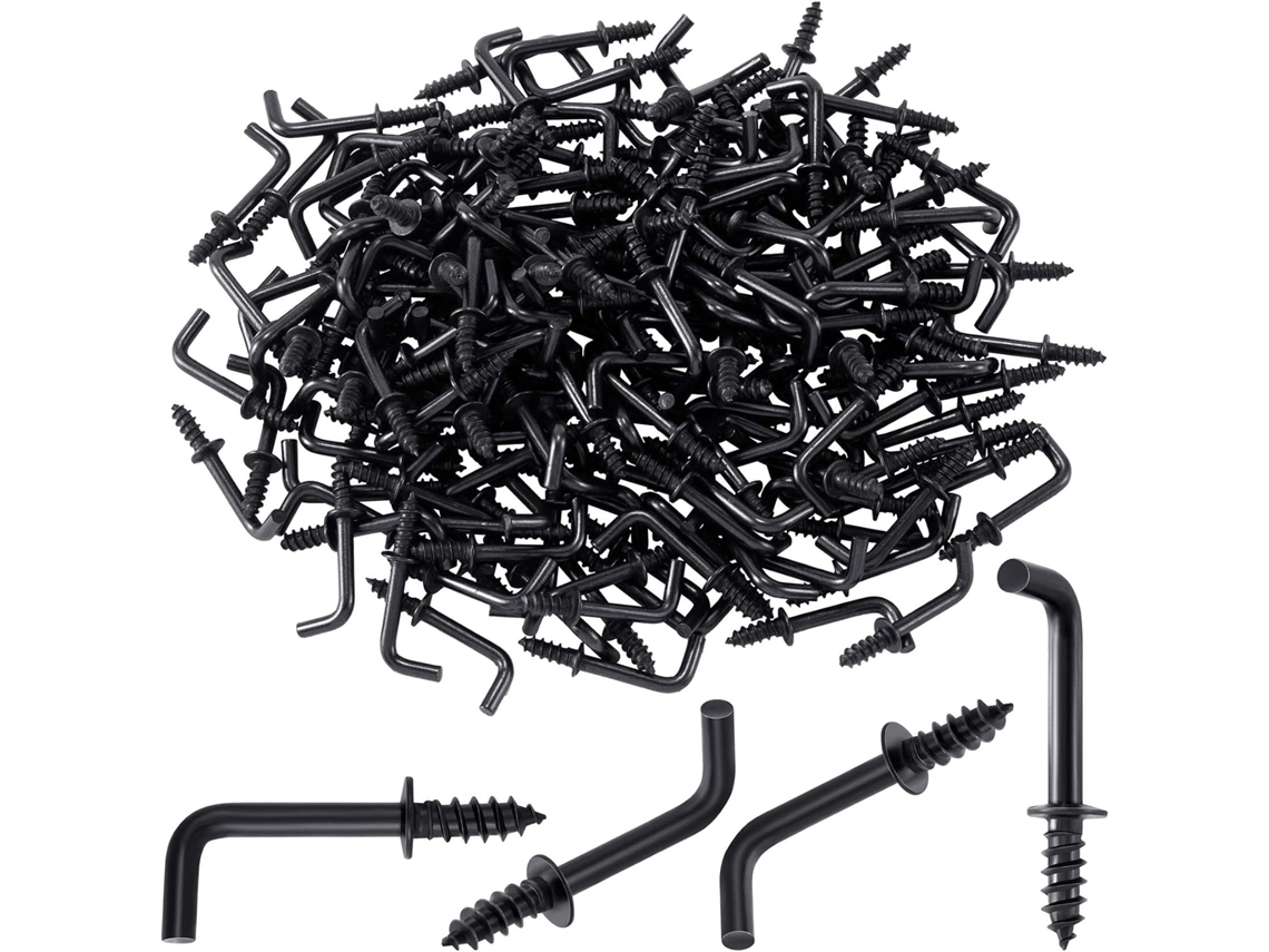 Pacote Com 150 Ganchos De Parede Em Material Resistente, 1,27 Cm