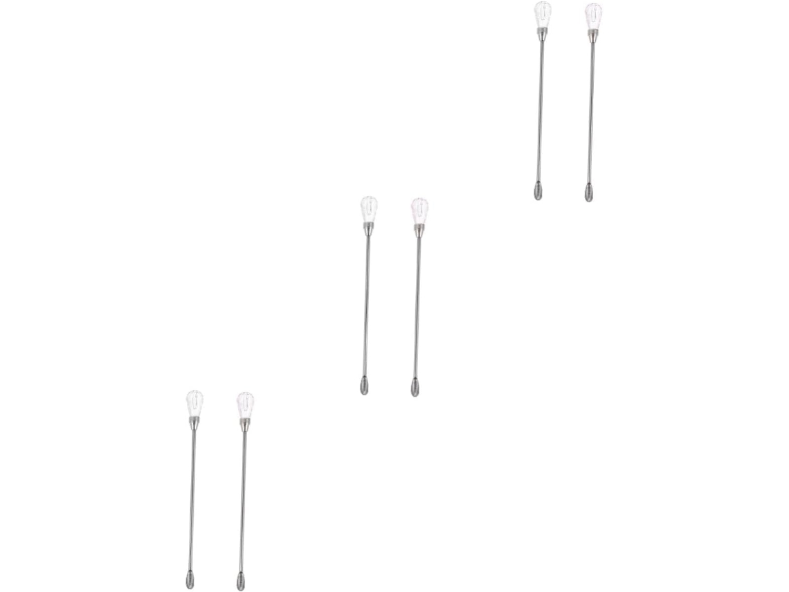 Conjunto De 6 Colheres Para Cera Em Formatos Variados Para Selagem Com Cera
