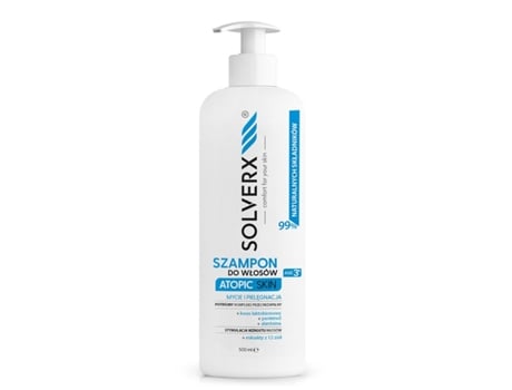 Soluçao Solverx Para Cabelos Atópicos Que Caem E Oleosos, 500ml