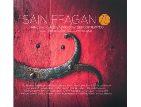 Livro Sain Ffagan 75 de Richard Outram (Galês - Capa Dura)
