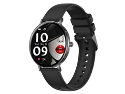 Smartwatch I232 1.32 Amoled Com Chamada Bluetooth Monitor De Atividades Físicas E Frequência Cardíaca Preto