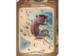 Puzzle 1500 peças Zozoville Beach Boy (Idade minima recomendada: 9 anos)