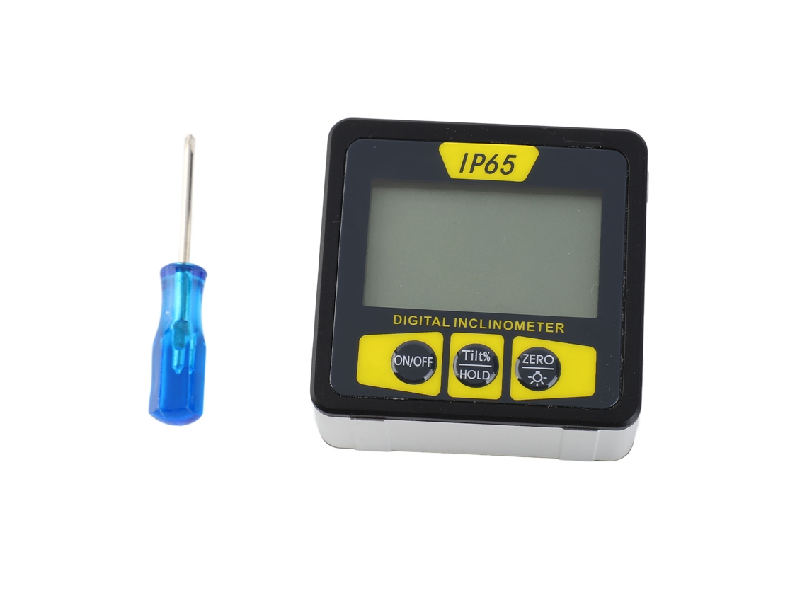Nível Magnético Digital E Finder De Ângulo Inclinômetro Lcd Ip65