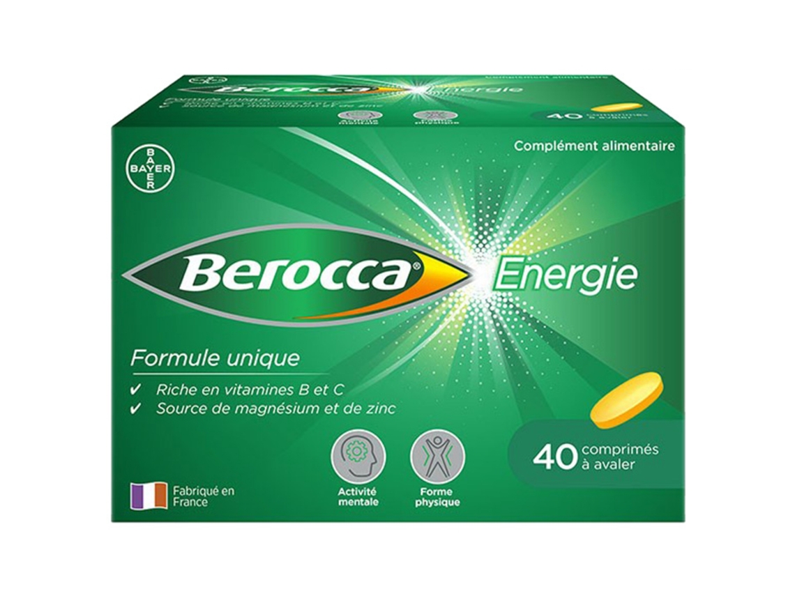 BEROCCA Energía 40 Comprimidos Tragables