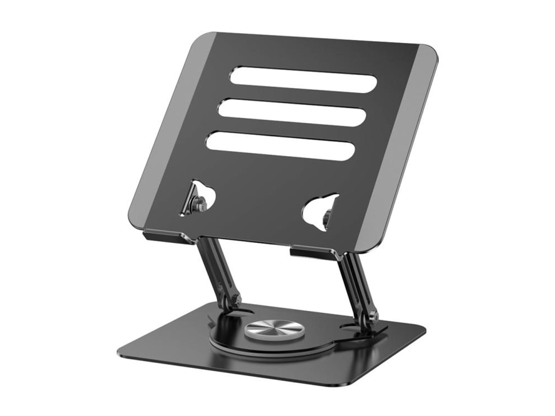 Suporte de mesa giratório e dobrável de aço carbono com altura ajustável J61 para tablets de 12 a 17,3 polegadas preto XIAOMOYU | XIAOMOYU