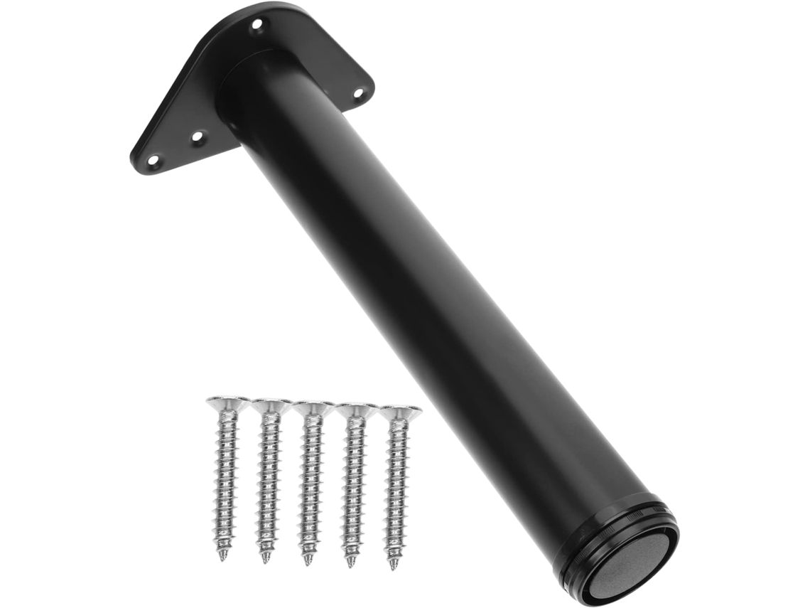 Pé De Mesa Ajustável Em Altura, Suporte De Metal Resistente Para Móveis, Fácil De Instalar E Durável