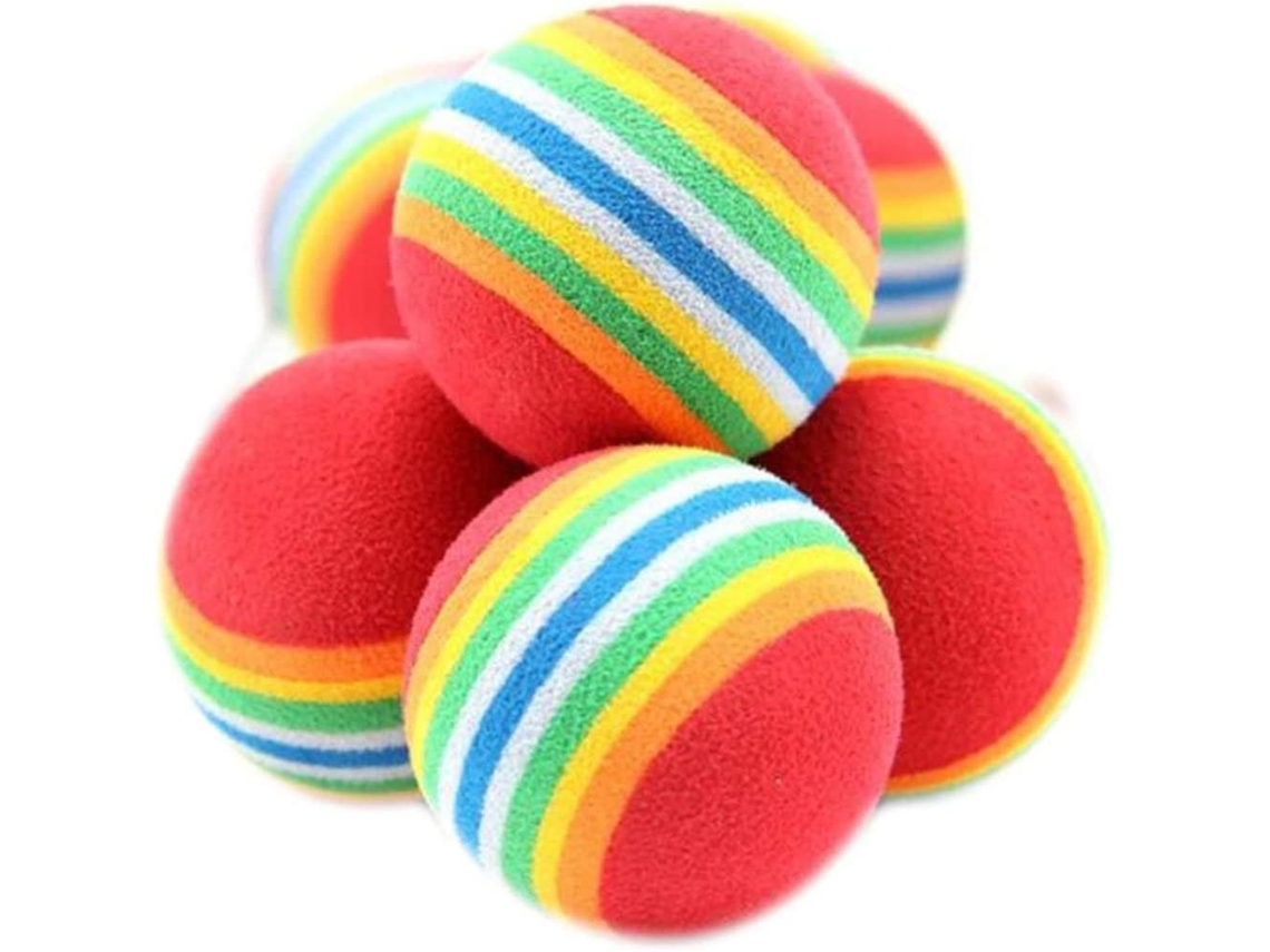 Conjunto Com 10 Bolinhas Coloridas E Divertidas Para Pets