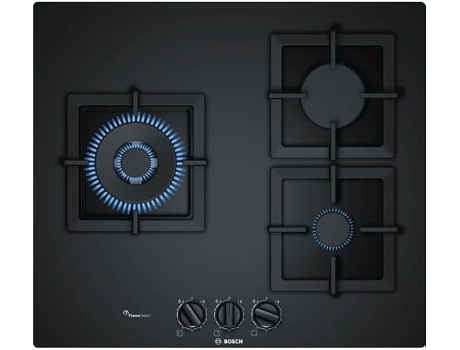 Placa de Gás BOSCH PPC6A6B20 (Gás Butano-Propano - 59 cm - Preto)