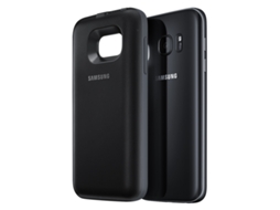 Capa SAMSUNG Galaxy S7 Edge Bateria Preto — Preto mAh / Compatibilidade: Galaxy S7 Edge