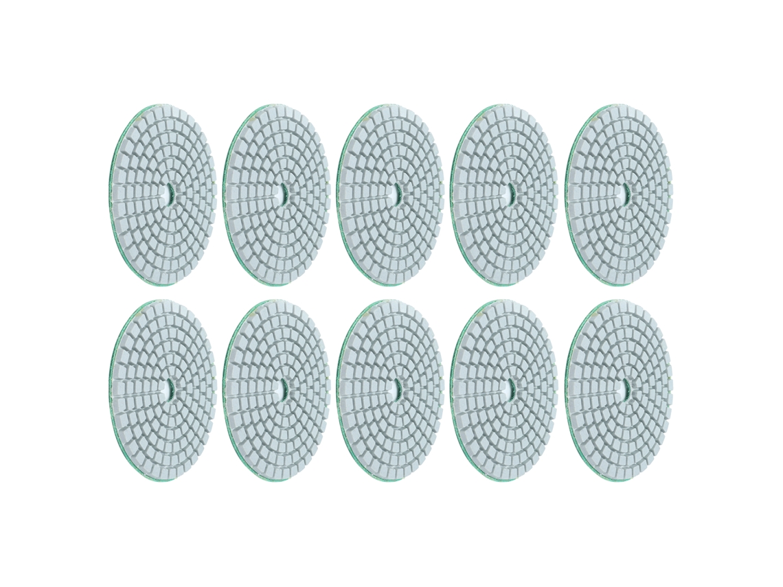 10 Peças Disco De Polimento De Diamante Úmido 3 Polegadas 1000 Grit Para Granito Marmore Acessórios De Polidor