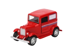 Mali brinquedo de Carro de Liga Vintage Simulação Modelo Veículo Infantil com Tração Retrátil Vermelho