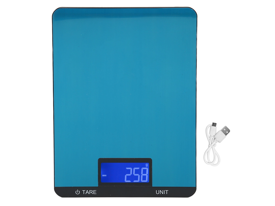 Balança de Cozinha Digital, até 5 kg, com visor LCD, AQUAFORGE