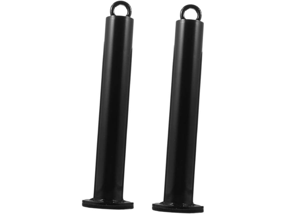 Suporte Para Anilhas Em Aço Preto, 2 Unidades, Fácil Instalação E