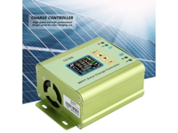 Controlador De Carga Solar Mppt Laxiscreed Com Display Lcd Para Baterias De Lithium