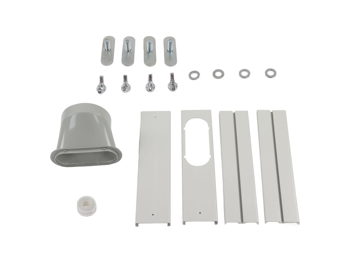 Kit Janela Ar Condicionado Portátil Ajustável 150mm
