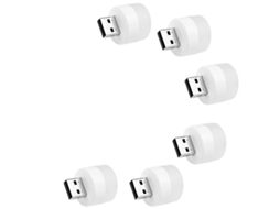 Luz Noturna Usb Mini Lâmpada Led Luz Noturna Plugável Pequenas Luzes Noturnas Branco Quente Lâmpada Usb Para Quarto Banheiro Corredor Bestvite