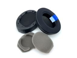 Almofadas para Sony Wh 1000xm5 CZHHMART com Almofadas de Espuma Preto (um Par)