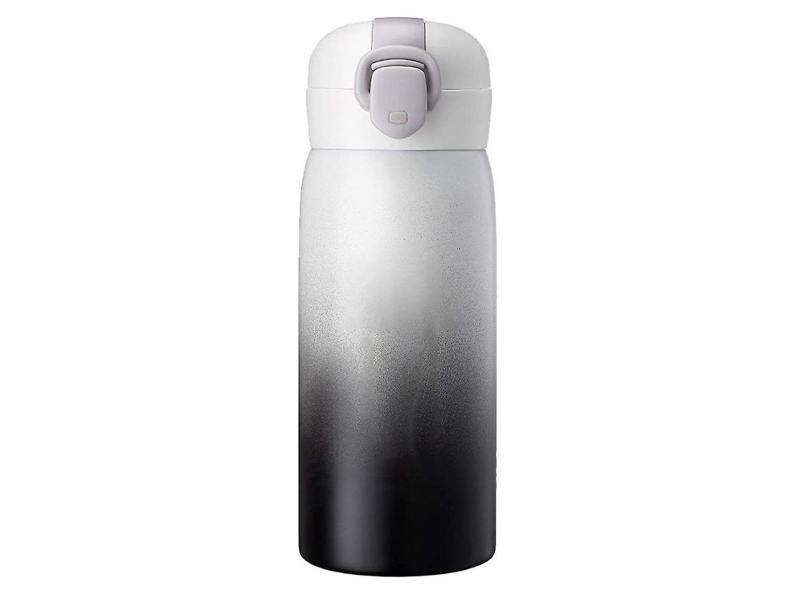 Garrafa Térmica De Aço Inoxidável Com Uma Mão, Copos De Vácuo Abertos, Caneca De Viagem Portátil Brilvibera