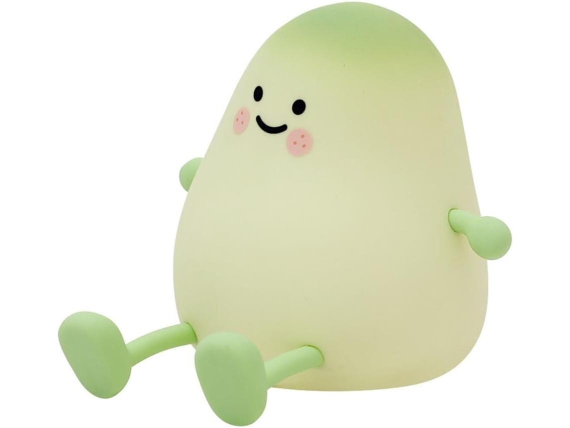 Luminária Noturna Recarregável De Silicone Com Design Manga - Lâmpada